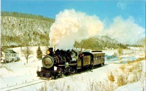 East Broad Top Eisenbahn Rockhill Ofen PA Postkarte A88 - Bild 1 von 2