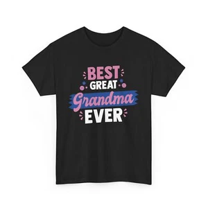 Mother's Day | Floral Nana | Best Great Grandma Ever T-Shirt - Picture 1 of 15