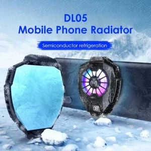 DL05 Mobile Phone Gaming Fan Cooler Gamepad Cooling System Radiator Heat Sink - Zdjęcie 1 z 7