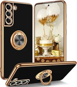 For Samsung Galaxy S21 FE 5G with Ring Shockproof Hybrid Rugged Phone Case Cover - Picture 1 of 10