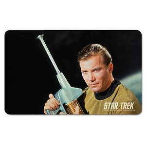 Nave espacial Enterprise - Star Trek: Captain Kirk tablas de desayuno - CAMISA LOGO - Imagen 1 de 2