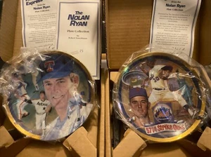 Nolan Ryan 1993' "The Strikeout Express" & legendäre Platte Hamilton Sammlung selten - Bild 1 von 9