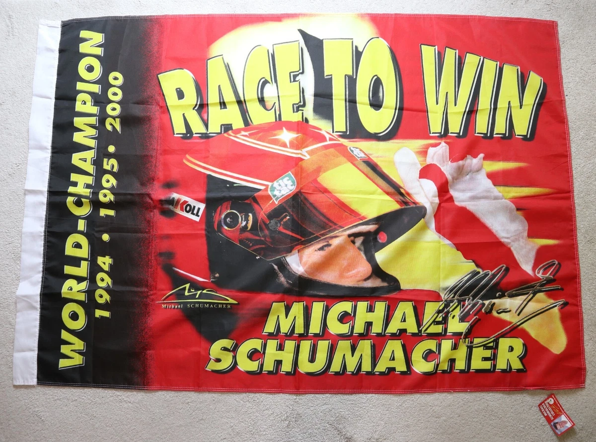 Michael Schumacher Formula 1 Racing Fan Flags for sale | eBay