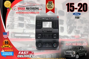 2015-2020 Ford F150 Radio Face Climate Control Panel JL3T-18E243-AAE - Picture 1 of 7