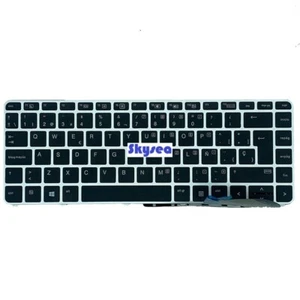 For HP EliteBook 840 G3 840 G4 848 G3 745 G3 745 G4 Spanish keyboard No Backlit - Afbeelding 1 van 4