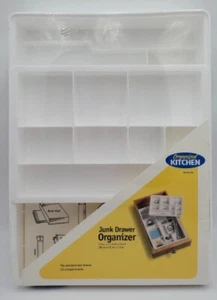 Office Desk/Junk Drawer Organizer  Adjustable Slide Tray  New - Picture 1 of 3