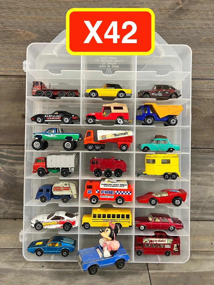 Lote de cerillas vintage súper rápidas Lesney baratas antiguas diecast sueltas MBX X42 Foto 1 de 4