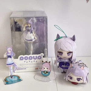 Uma Musume Mejiro McQueen Figure Plush Strap Acrylic Stand POP UP PARADE Lot - Picture 1 of 19