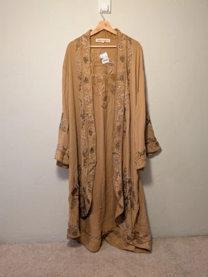 Free People новый с Ярлыками кимоно блестки куртка зимний размер маленький $328 - Изображение 1 из 4