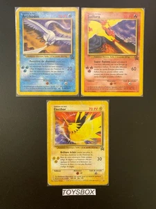 Pokemon Karte Artikodin 22 Electhor 23 Sulfura 21 Block Wizard Promo / Played DE - Bild 1 von 7