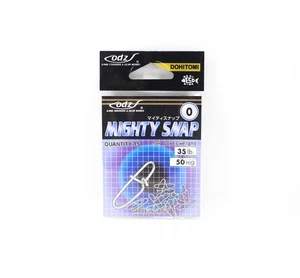 ODZ OS-7 Mighty Snap Lure Snap Size 0 15/pack (6507) - Picture 1 of 5