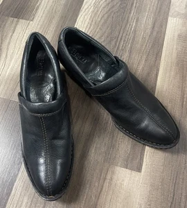BORN KINNEY WOMENS BLACK CASUAL SLIP ON MULE SIZE 7.5 EUC - Picture 1 of 6
