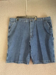 Wrangler Jeansshorts Herren Gr. 48 Carpenter Blau Baumwolle - Bild 1 von 6