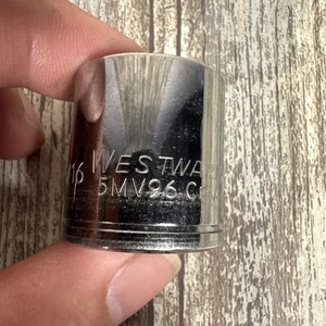 (1 Qty) WESTWARD 5MV96 3/8" Drive Size 13/16 In Socket Size 12 Point - Picture 1 of 4