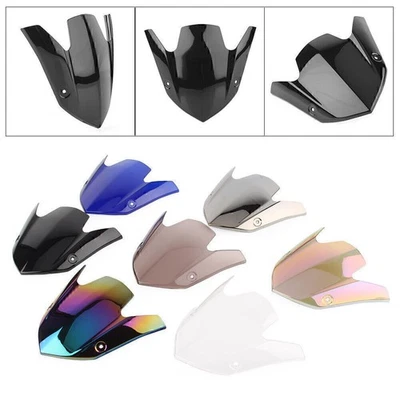 Motorcycle Front Windshield Screen Shield Smoke For Kawasaki Z1000 2014-2016 15 Foto 1 de 4