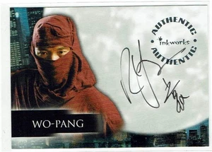 Angel Season 5 2004 Inkworks Auto Autograph A30 Roger Yuan as Wo-Pang VARIANT - Picture 1 of 4