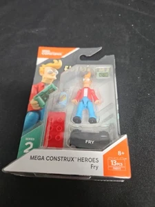Mega Construx Heroes Series 2 FUTURAMA FRY Buildable 2.25" Figure 13 Pcs FND71 - Picture 1 of 5