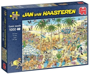 Jumbo Jigsaw Puzzle 1000 Pieces Jan van Haasteren The Oasis - Picture 1 of 2
