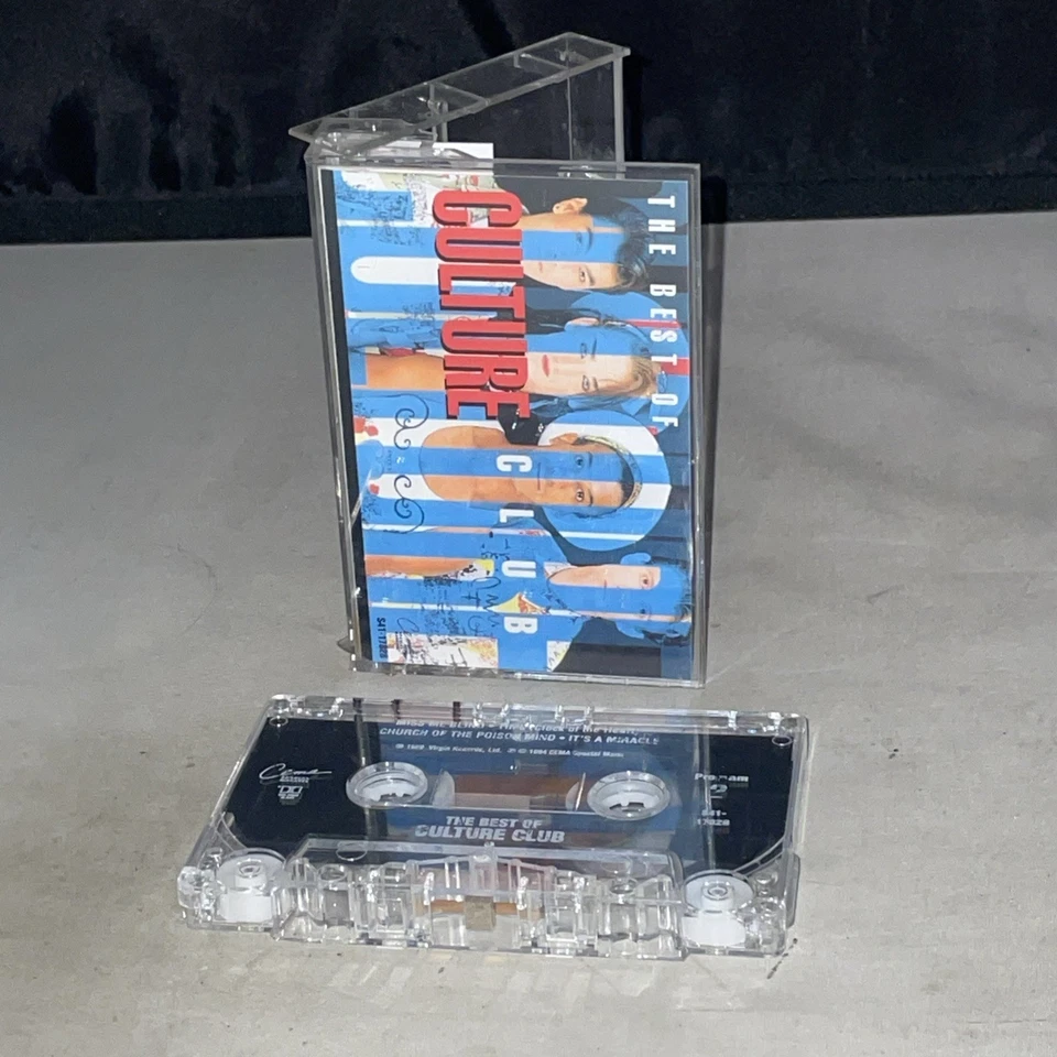 The Best of Culture Club Vintage (Cassette Tape) 1989 Virgin Records VGC+ TESTED - Image 1 of 1
