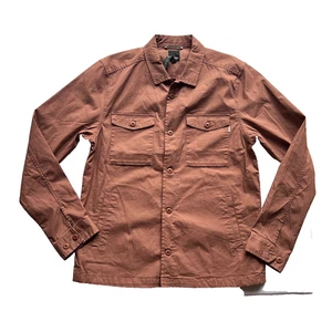 Vuori Men’s Size XL Ripstop Rise Shine V527 Shirt Jacket Red Russell Shacket - Picture 1 of 16