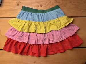 Mini Boden, 13/14 / 164 cm Rainbow tiered Twirl Skort, Colorful - Picture 1 of 6