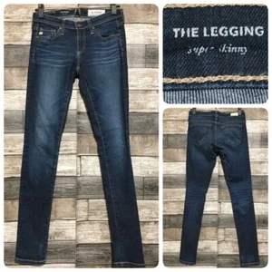 Ag The Legging Super Skinny Jeans Women’s 24R Dark Wash Blue (Inseam 30) - Picture 1 of 10