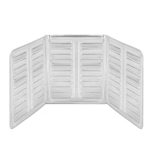 Protector contra salpicaduras protector de aceite papel de aluminio para cocina pantallas protectoras de pared - Imagen 1 de 8