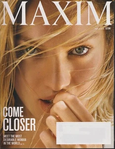 CANDICE SWANEPOEL March 2015 MAXIM Magazine #201 - Picture 1 of 1