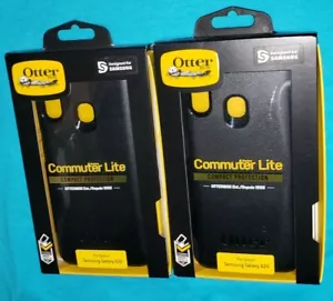 2 OtterBox Commuter Lite Series Dual Layer Case for Samsung Galaxy A20 - Black - Picture 1 of 7