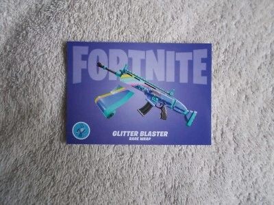 Panini: Fortnite 2021 "GLITTER BLASTER / HAPPY STARS" #W25 Trading card Series 3 - Image 1 of 2