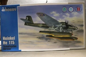 Heinkel He 115 WW II aereo galleggiante gemello tedesco in Scandinavia hobby speciale 1/48 - Foto 1 di 6