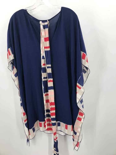 Camicetta tunica Tory Burch blu taglia media usata