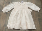 Carriage Boutiques Baby Girl’s Long Sleeve Embroidered Light Pink Dress Size:12M