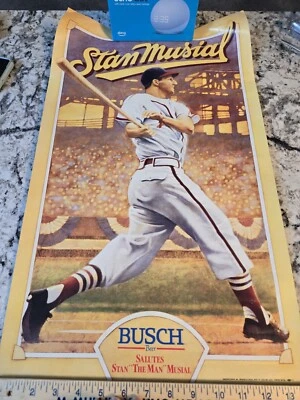 Póster de cerveza musical Anheuser Busch saluda STAN "The Man" años 80 Foto 1 de 4