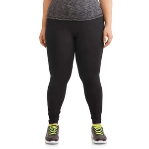 Athletic Works Cotton Blend Ankle Leggings 1X - Picture 1 of 2