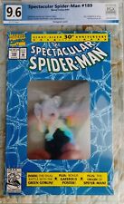 The SPECTACULAR SPIDER-MAN #189 PGX 9.6 GREEN GOBLIN MOLTAN MAN HOLOGRAM COVER
