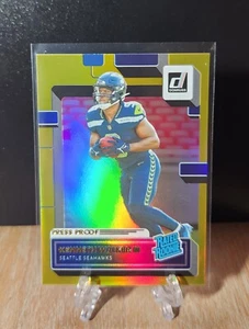 Kenneth Walker III 2022 Donruss Oro Prensa Prueba Premium Stock Clasificado Novato #318 - Imagen 1 de 2