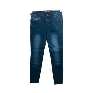Girl’s 12 X 28 Skinny Jeans Imperial Star Blue Dark Wash 5-Pocket Denim - Picture 1 of 7