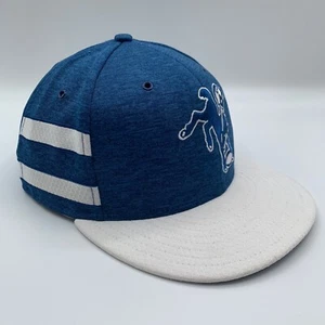 Indianapolis Colts NFL New Era 59Fifty Fitted Hat Mens 7 3/4 Blue White - Picture 1 of 6