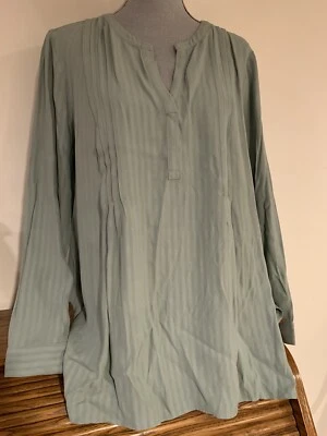Blusa túnica verde para mujer Jill talla M  Foto 1 de 4