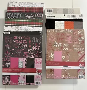 Erinnerungen 8,5 x 11 Papierpackungen - mehrere Variationen verfügbar - Sie wählen - Bild 1 von 19