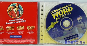 Broderbund Carmen Sandiego Word Detective ACME Agent Handbook(Windows/Mac, 1997) - Picture 1 of 2