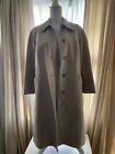 London Fog wool lined trench coat 10 petite St. Ives Cloth Vintage