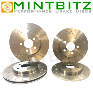 DISCOS DE FRENO DELANTEROS Y TRASEROS PARA FORD KUGA PERFORADOS RANURADOS 320mm 316mm - Imagen 1 de 4