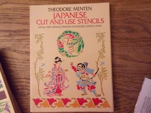 Japanese Cut & Use Stencils Dover Stencils Paperback UNCUT 53 full size stencils - Picture 1 of 1