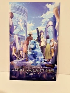 COLORFUL STAGE! The Movie: A Miku Who Can't Sing UNUSED Game Code Card - Picture 1 of 2