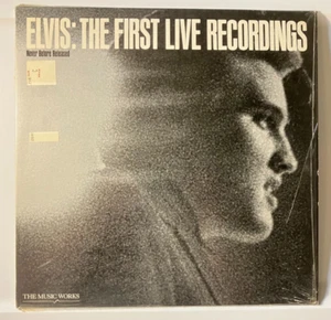 Elvis Presley LP Music Works - First Live Recordings 1983 EX cond cover & vinyl! - Picture 1 of 6