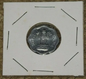 1966 INDIA 2 PAISE COIN - Picture 1 of 2