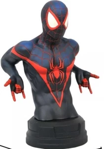 Marvel Comic Spider-Man Miles Morales 1/6 Bust Diamond Select Toys - Imagen 1 de 2
