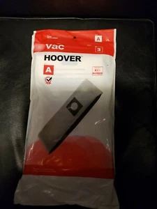 Hoover Vacuum Cleaner Bags Style A 3 pack AA10001 New - Picture 1 of 3